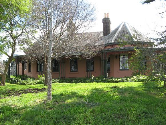 Mt Ridley homestead from south