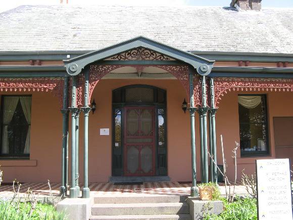Mt Ridley homestead entrance