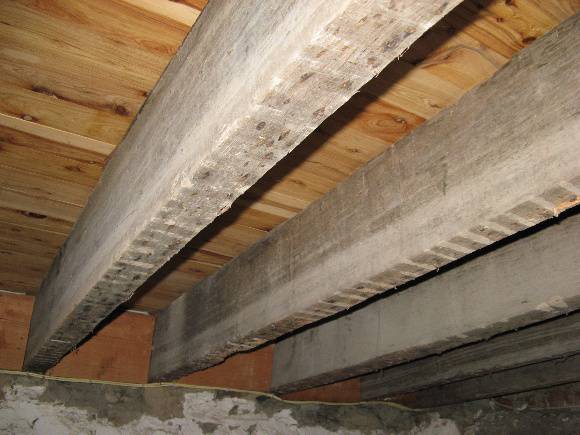 Ground floor from below