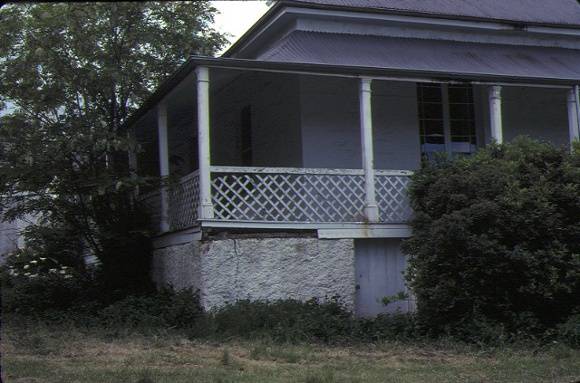 Ledcourt Homestead Stawell Verandah View May 2001