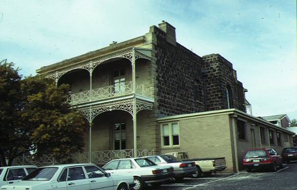 armytage house pakington street newtown rear view