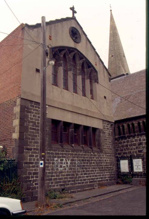 St Marks George St Fitzroy Former Sunday School