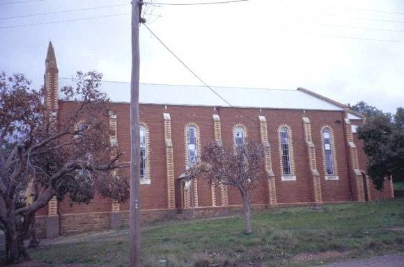 Former Wesleyan Methodist Church Elser Street California Gully Eaglehawk SIde View
