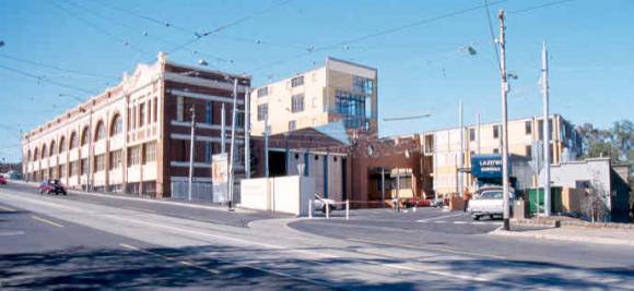 Former Hawthorn Tramway Depot During Redevelopment