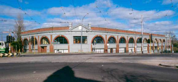 Former Hawthorn Tramway Depot 1990s