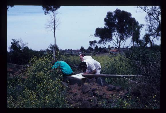 BRIMBANK PARK RUINS EXCAVATION