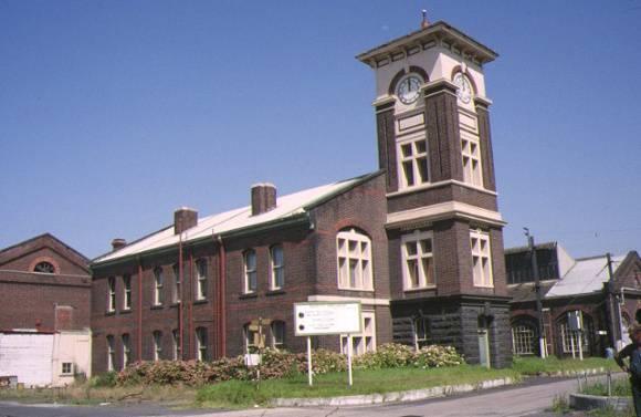 Former Railway Workshops Champion Road Newport Central Offices & Clock Tower