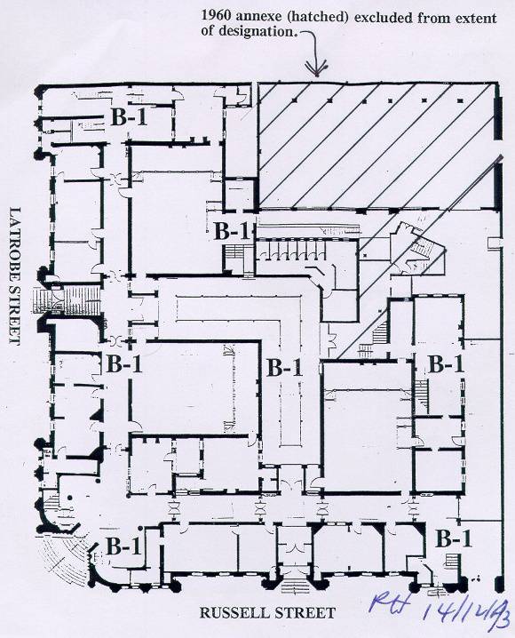 Magistrates Court Russell Street Melbourne Plan