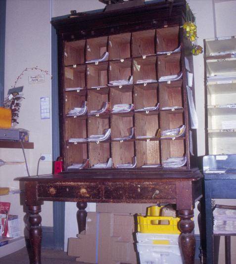 Former Chewton Post Office Pyrenees Hwy Chewton Front Sorting Mailbox SHE Project 2004