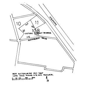 New Australasia No2 Deep Lead Mine Creswick plan