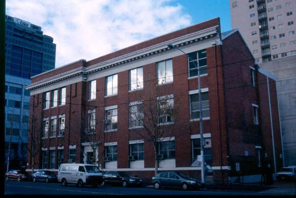William Angliss College La Trobe Street Melbourne Building B Facade July 2004