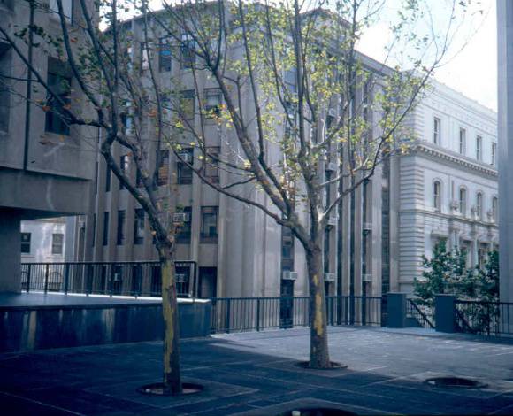 Treasury Reserve Precinct Western Annex Demolished
