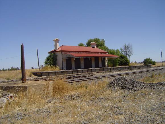 Minyip Railway Station February 2006