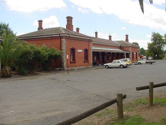 Castlemaine Railway Station View of South East End