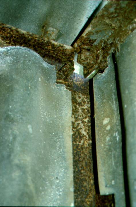 Prefabricated Cottage Interior Corner Detail September 2001