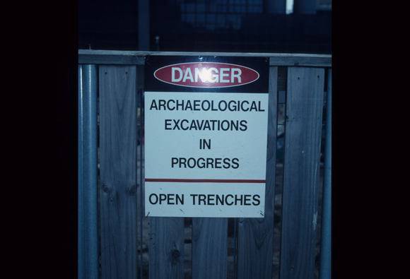 Casselden Place Excavation 2002-2003