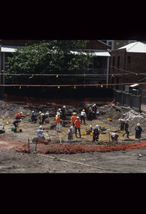 Casselden Place Excavation 2002-2003