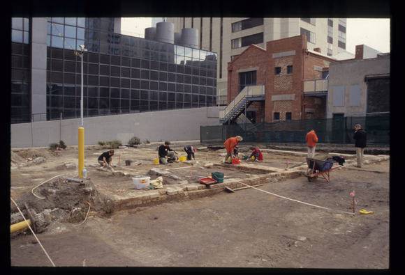 Casselden Place Excavation 2002-2003