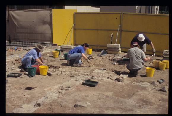 Casselden Place Excavation 2002-2003