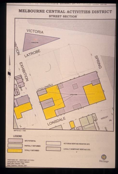 Casselden Place Excavation 2002-2003