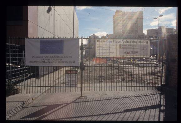 Casselden Place Excavation 2002-2003