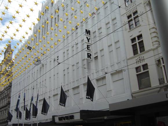 Myers Melbourne Bourke Street Facade January 2006