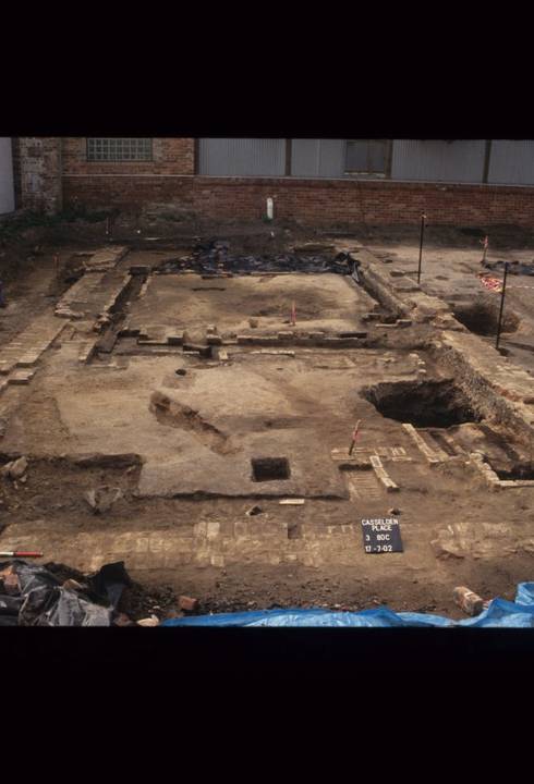 Casselden Place Excavation 2002-2003