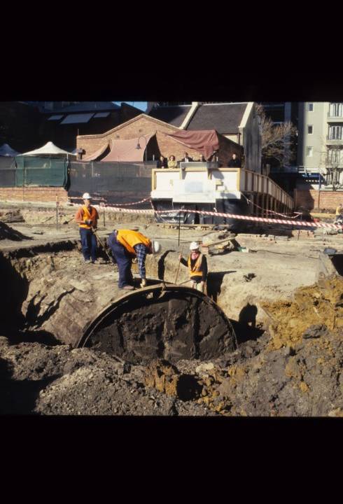 Casselden Place Excavation 2002-2003