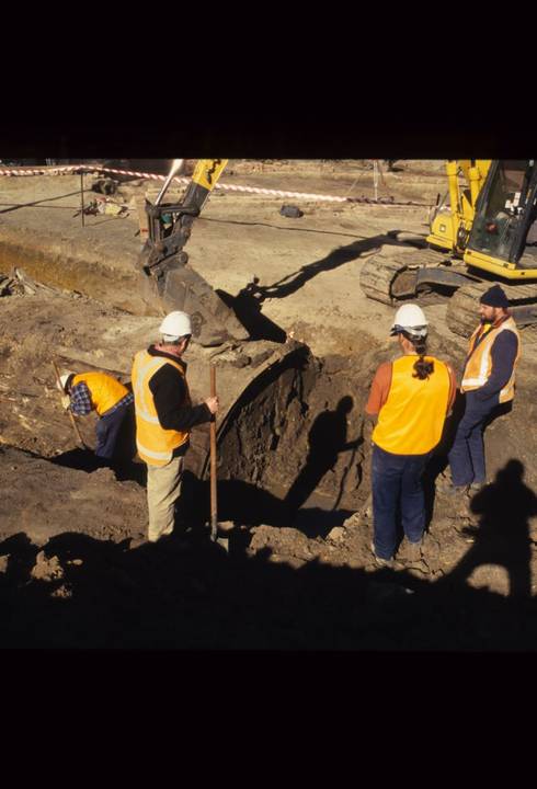 Casselden Place Excavation 2002-2003