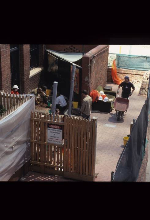Casselden Place Excavation 2002-2003