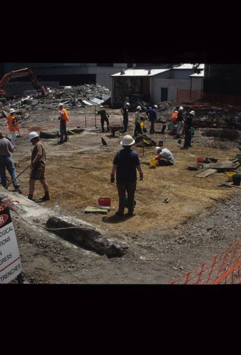 Casselden Place Excavation 2002-2003