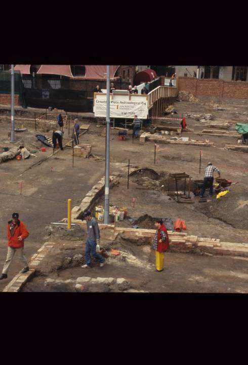 Casselden Place Excavation 2002-2003