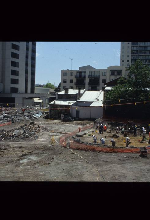 Casselden Place Excavation 2002-2003