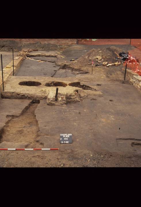 Casselden Place Excavation 2002-2003