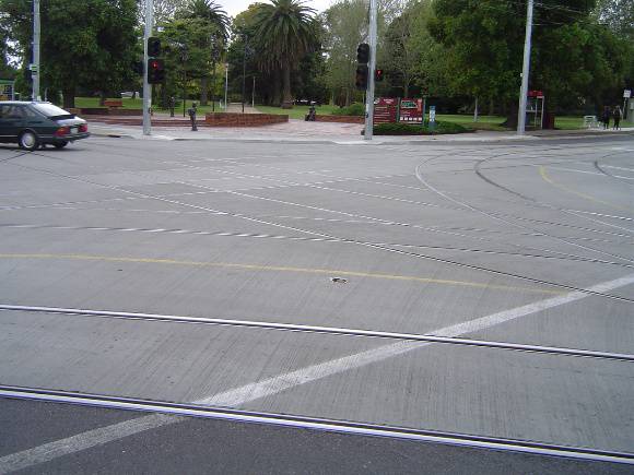 Grand Union Junction Caulfield Rails April 2006