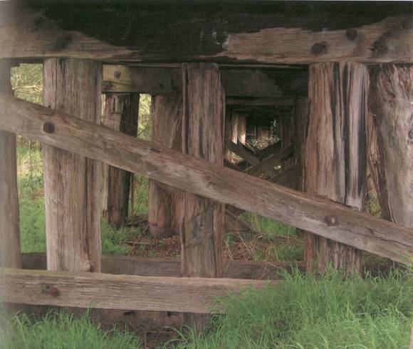 B6945 Lang Lang River Trestle Bridge 