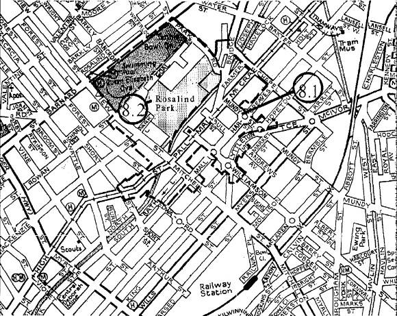 Map - Bendigo Commercial & Civic