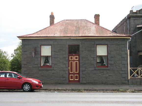 Street facade of residence March 2010