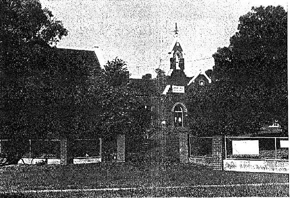 Garvel Hill School, the focal point of the precinct