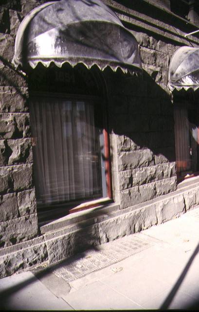former levicks & piper wholesale ironmonger's warehouse king street melb detail front window