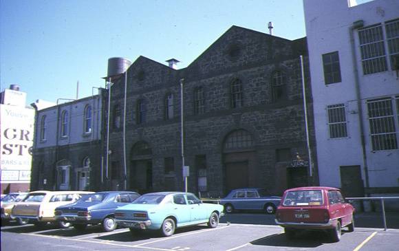former levicks & piper wholesale ironmonger's warehouse king street melb rear view