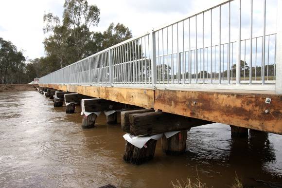 B7031 Murchison Rail Trail bridge 2010