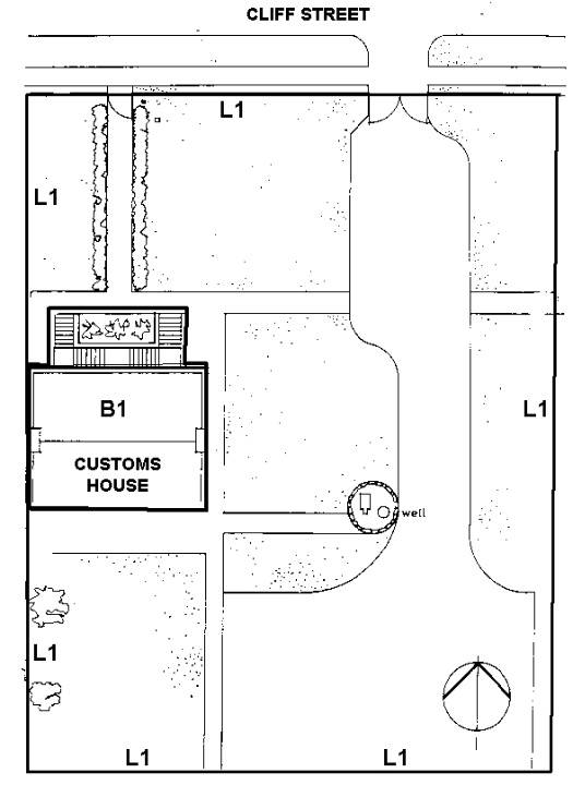 H1844 customs  house portland plan