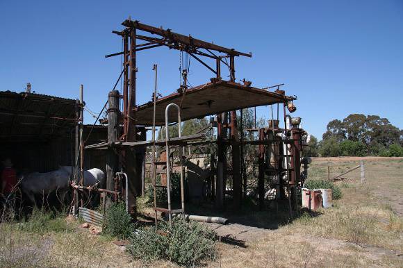 Gantry and still lid Eucalyptus Factory Inglewood Oct 2006