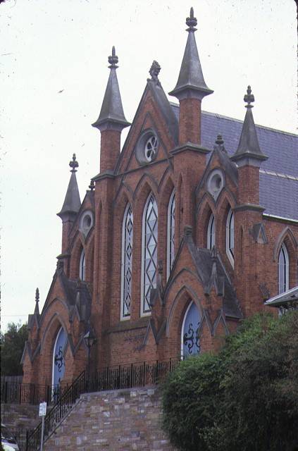 1 congregational church lyttleton street castlemaine front view congregational church