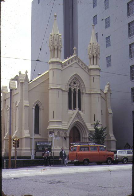 john knox free presbyterian church swanston street melbourne front view