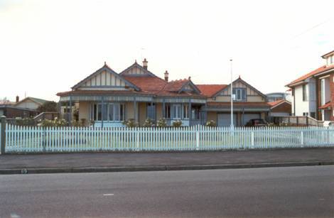 House at 89 Esplanade WILLIAMSTOWN, Hobsons Bay Heritage Study 2006