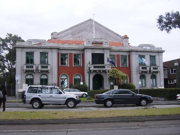 City of Williamstown Municipal Offices and Town Hall (former) and Drinking Fountain, Hobsons Bay Heritage Study 2006
