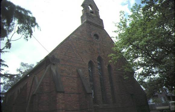 st margaret's church & original vicarage pitt street eltham front-elevation oct1978
