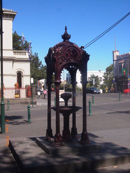 Wilkinson Memorial Drinking Fountain, Hobsons Bay Heritage Study 2006